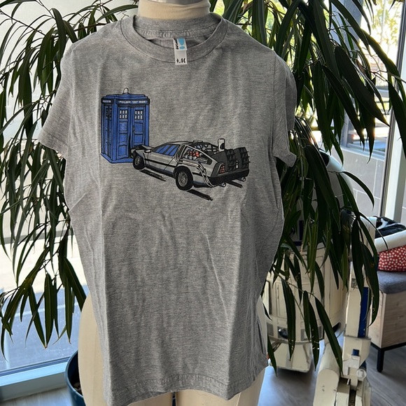 Shirt.Woot Doctor Who Delorean Mashup - Picture 2 of 2